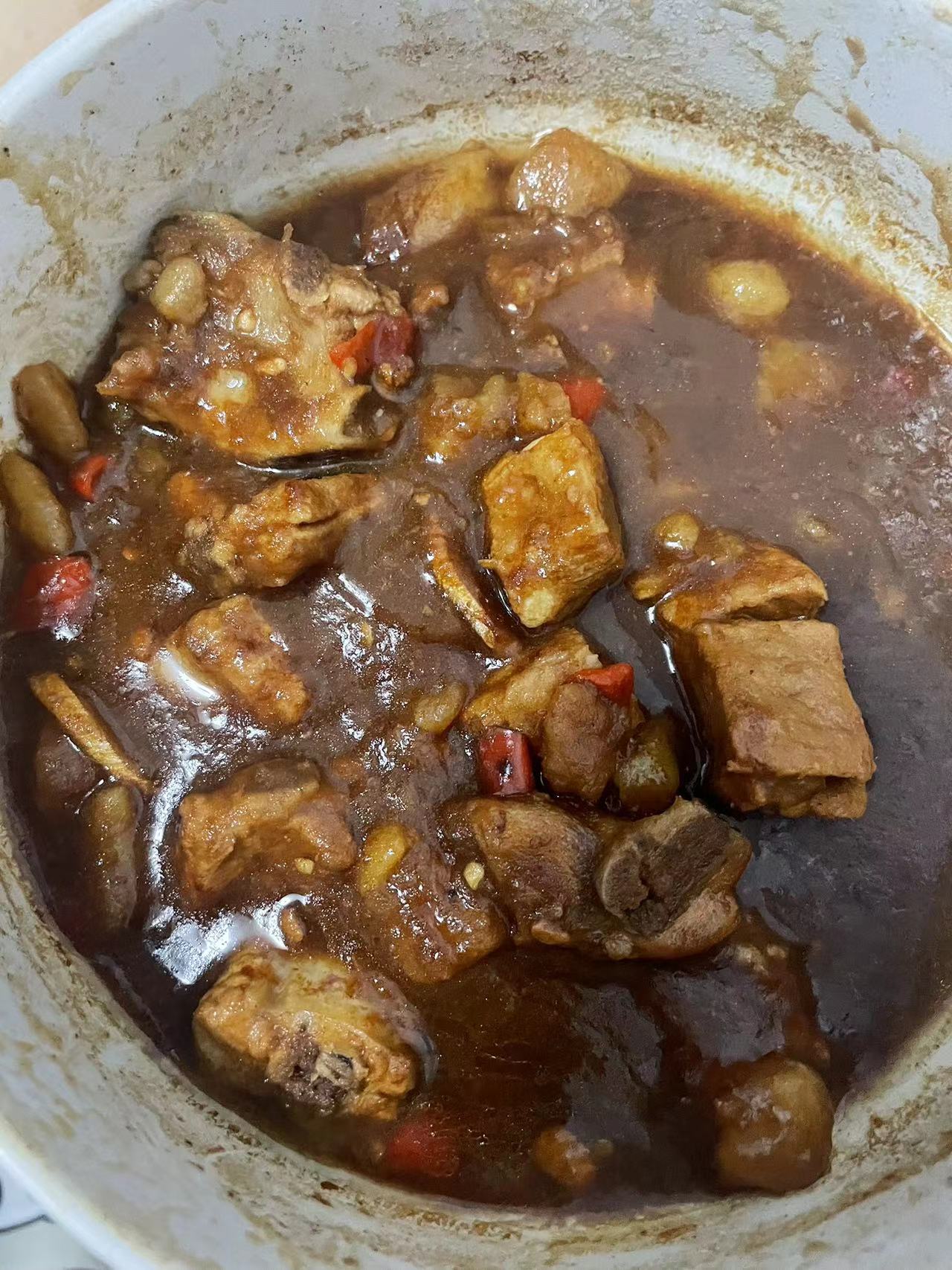第一次做的排骨